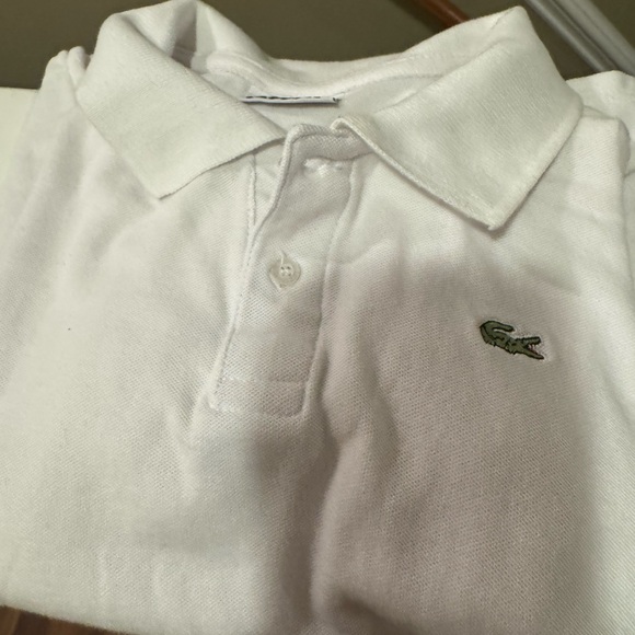 Lacoste Other - Lacoste Classic White Polo